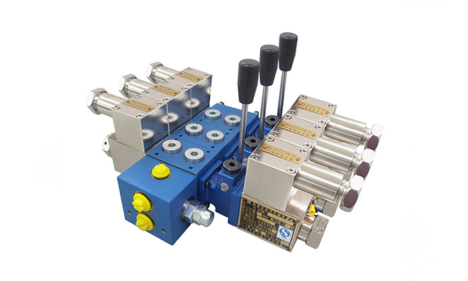 工程機械中的手動多路閥